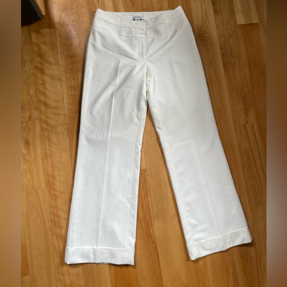 White House Black Market Off White Women's Trousers - Picture 8 of 11